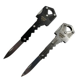 Safe-Key Concealed Knife (Silver and Black 2 pack)