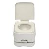 2.6 Gallon Portable Removable Flush Toilet with Double Outlet