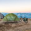 84.6*34.5*49.2in military green camping tent with tent storage bag and adjustable leg brackets with camp bed