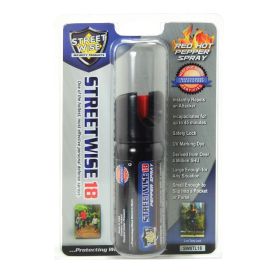 Streetwise 18 Stream Pepper Spray Twist Lock (size: 4oz)