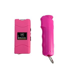 Streetwise Self-Defense Keychain Combo (Color: Hot Pink)