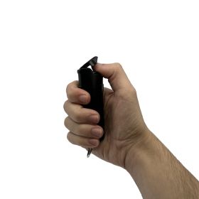 Streetwise Sticky Gel Pepper Spray (Color: Black, size: 2oz)