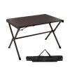 4-6 Person Portable Aluminum Camping Table with Carrying Bag