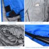 Traving Camping Portable Double Person Waterproof Sleeping Bag W/ 2 Pillows