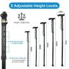 Anti-Slip Adjustable Folding Travel Hiking Walking Stick